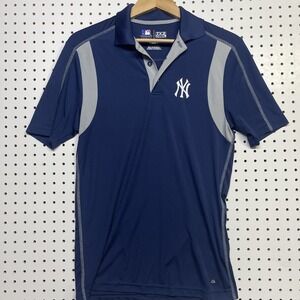 Yankees Genuine Merchandise Polo Size Medium TX3 Cool #316